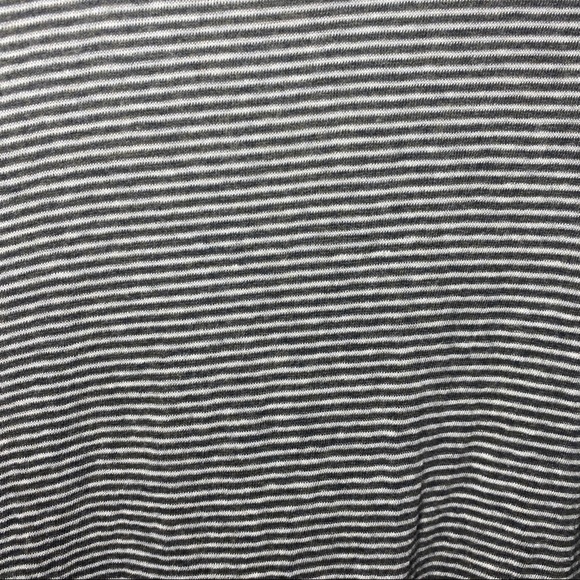 Madewell Slim Turtleneck Top in Stripe M - Picture 3 of 6